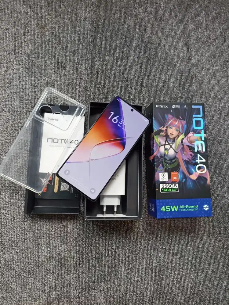 Infinix Note 40 8+8/256 Fullset
