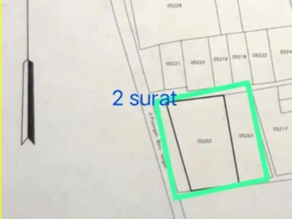 Dijual Tanah Jalan Pisangan Baru Tengah