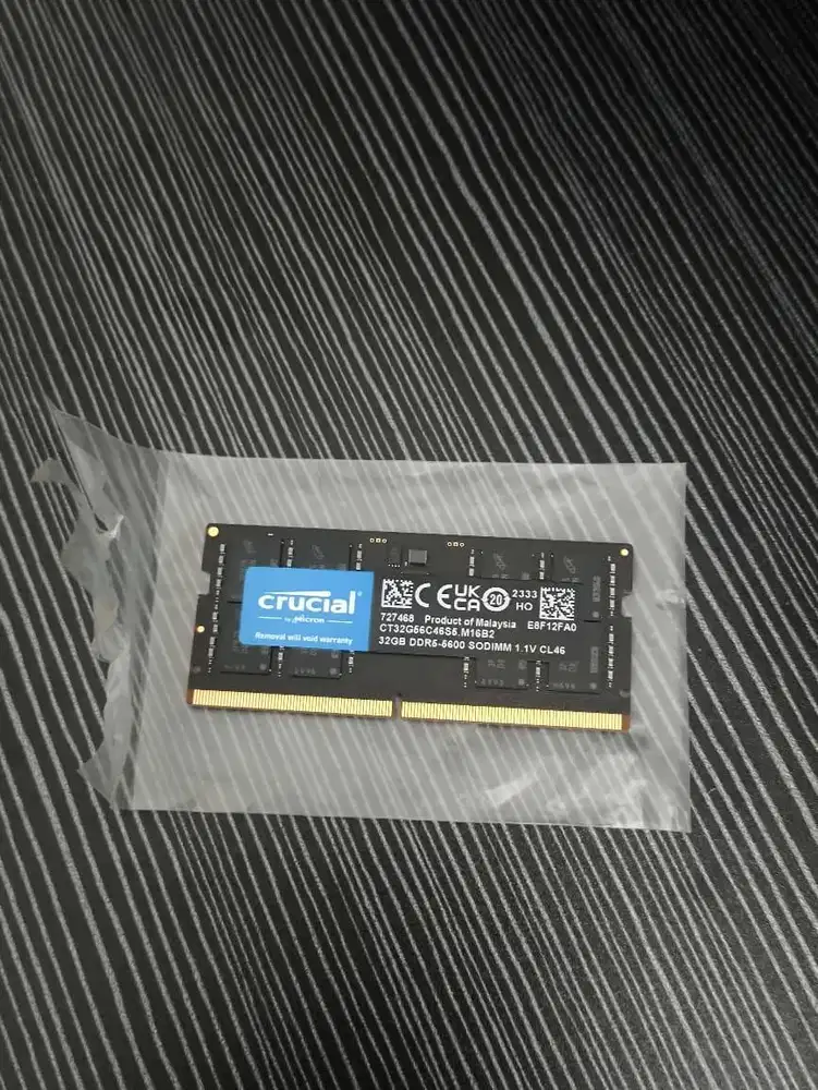 RAM Laptop DDR5 32GB Crucial