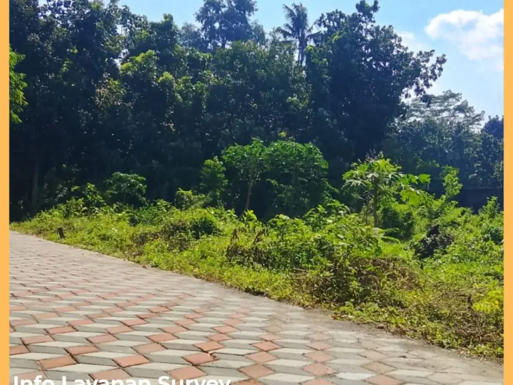 Tanah 3 Jt-an/mtr cocok Kost 3 Menit UII Kaliurang Jogja
