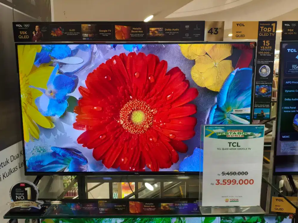 Cash & Kredit TCL QLED 43S5K GOOGLE TV