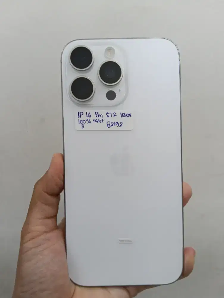 iPhone 16 pro max 512ibox garansi on
