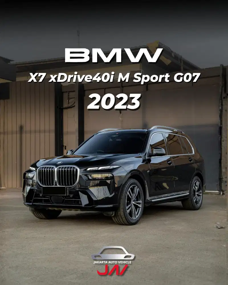 BMW X7 xDrive40i M Sport G07 LCI 2023 / LOW ODO / LIKE NEW