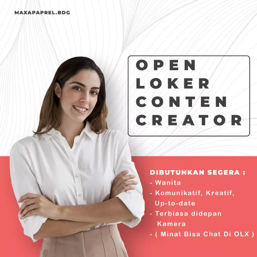 OPEN LOKER CONTENT CREATOR