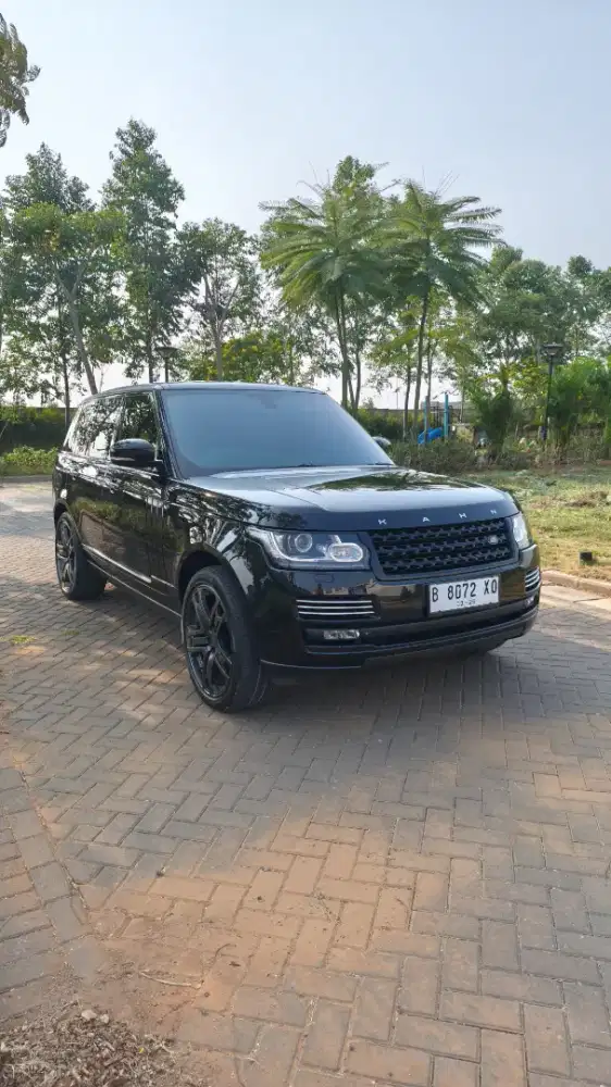 Range Rover Vogue KAHN Black Label 5.0 2014 NIK 2013 G63