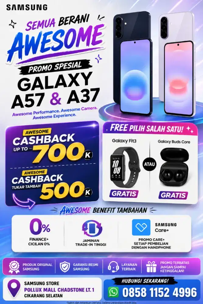 Samsung A57 & A37 Free Fit3
