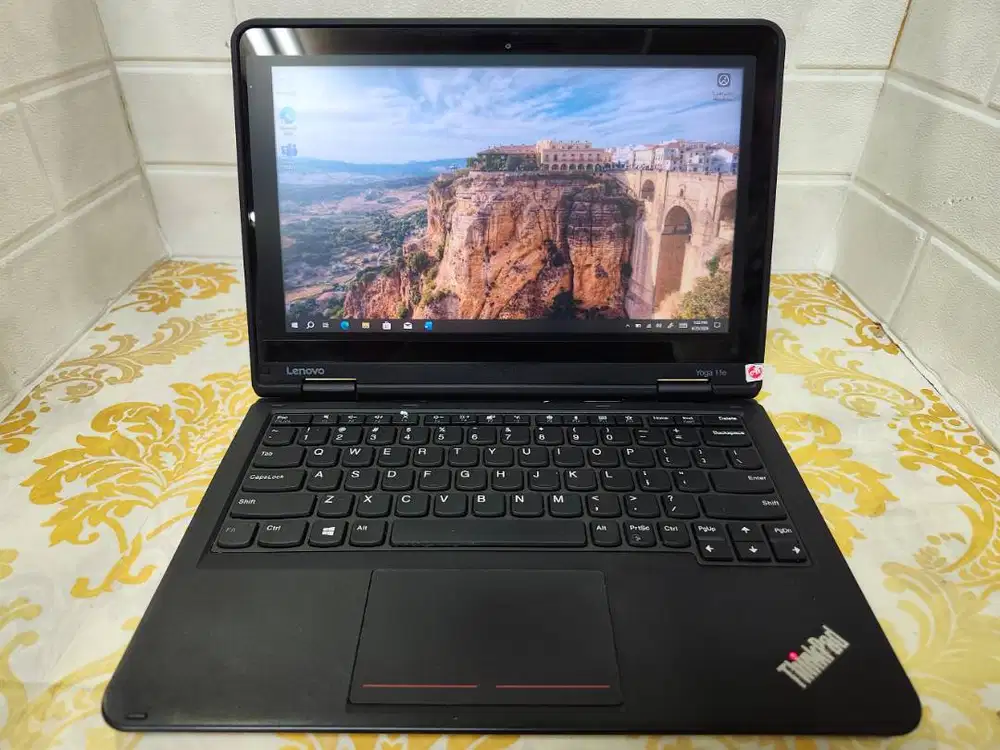 LAPTOP TABLET MURAH LENOVO THINKPAD YOGA 11E N4200 SIAP PAKAI