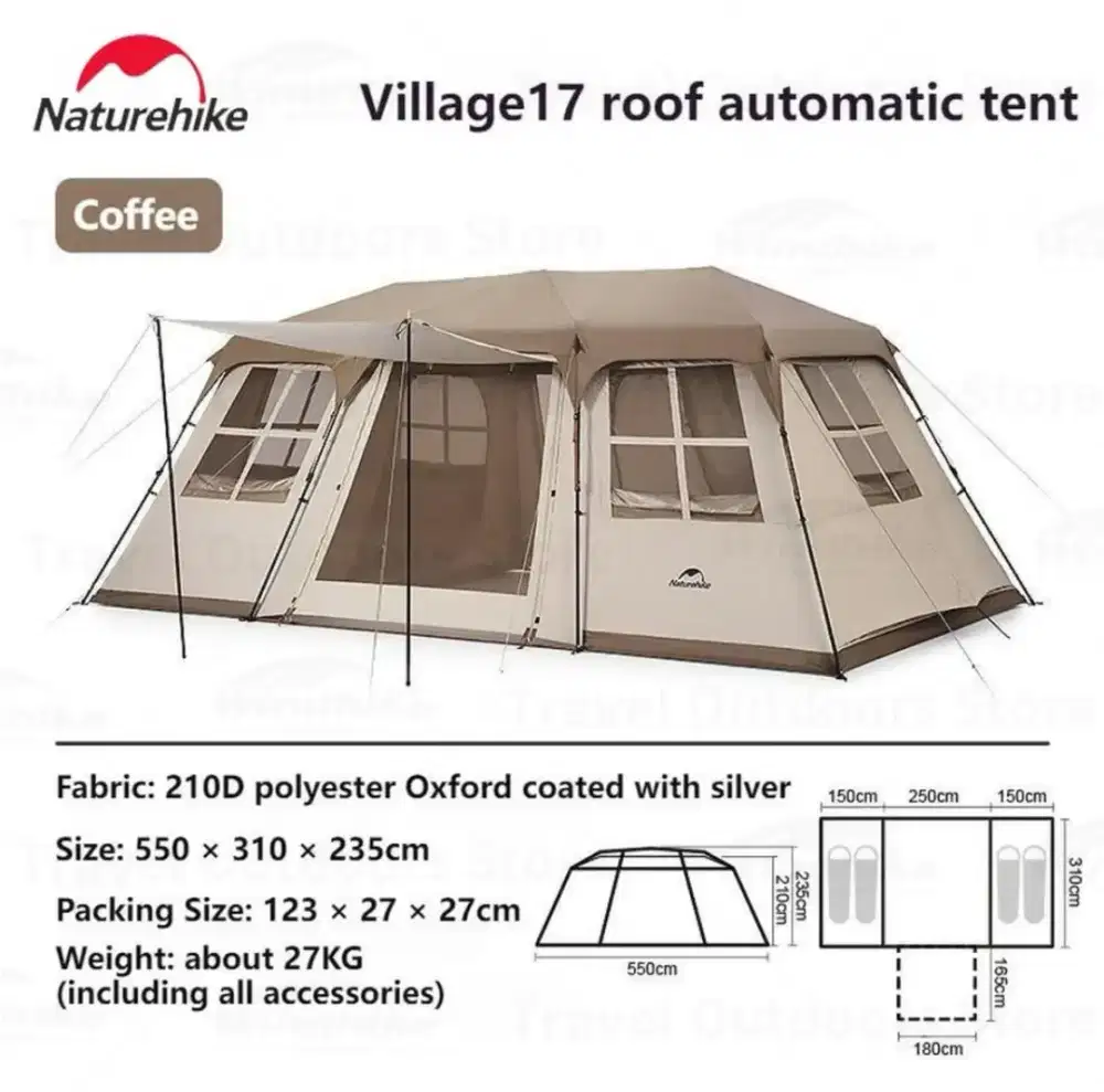 NATUREHIKE VILLAGE 17 AUTOTENT