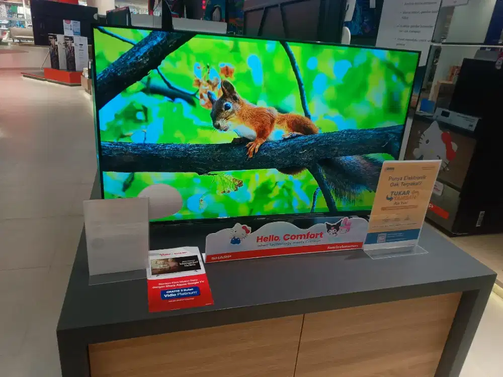 PROMO KREDIT TV SHARP 43 Inch KREDIT CUMA PAKAI KTP TANPA DP BUNGA 0%