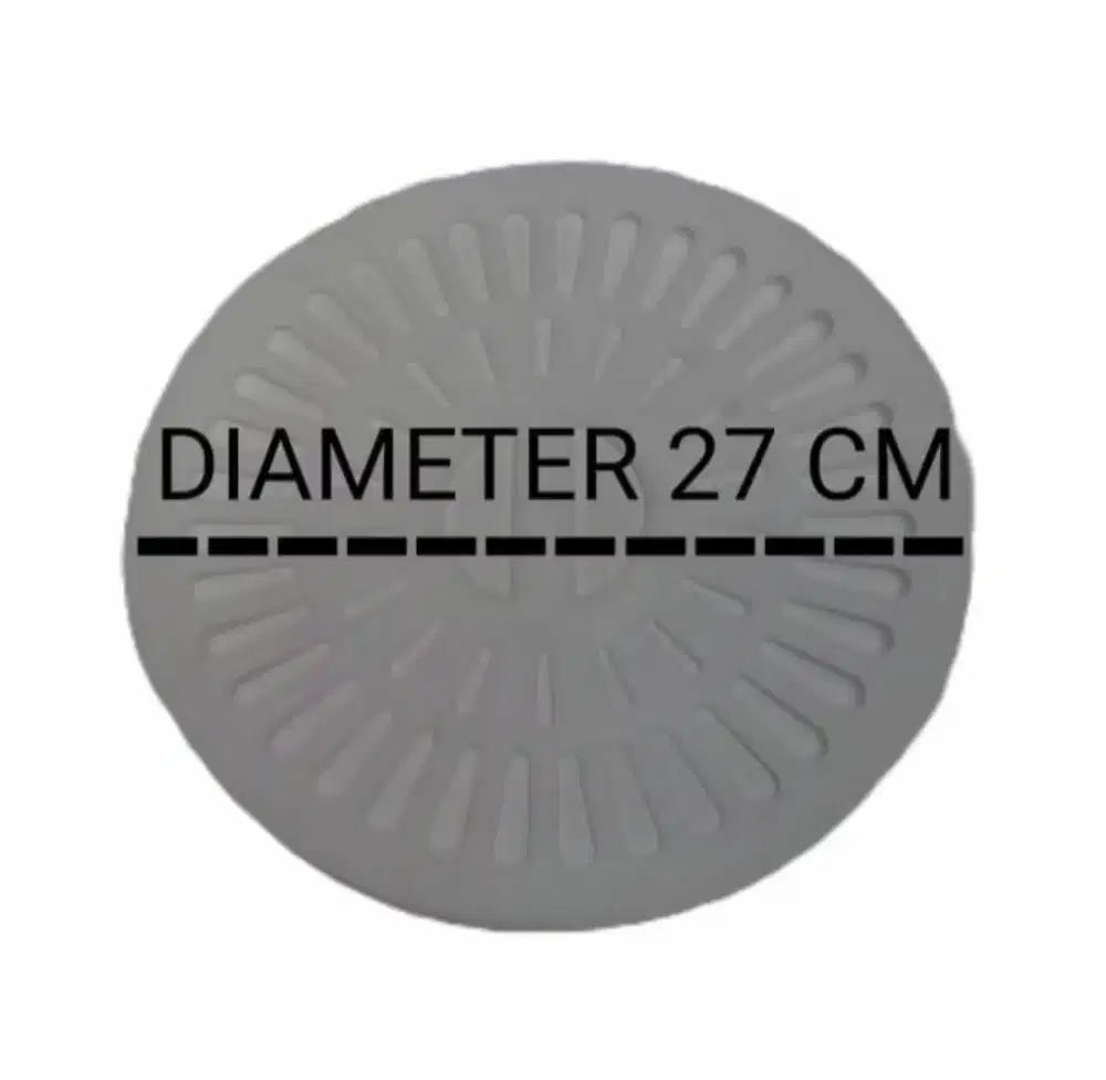 Tutup Spin Pengering Mesin cuci 2 Tabung Diameter 27 cm
