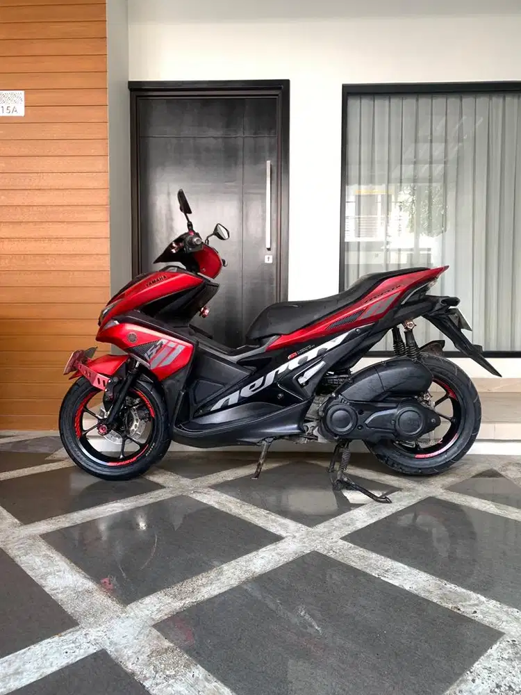 YAMAHA AEROX 2017 PAJAK ON, PLAT DKI, SRT LGKP, MESIN ENAK, SIAP PAKAI