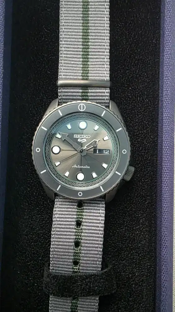 Seiko 5 Automatic Naruto Edition Shikamaru