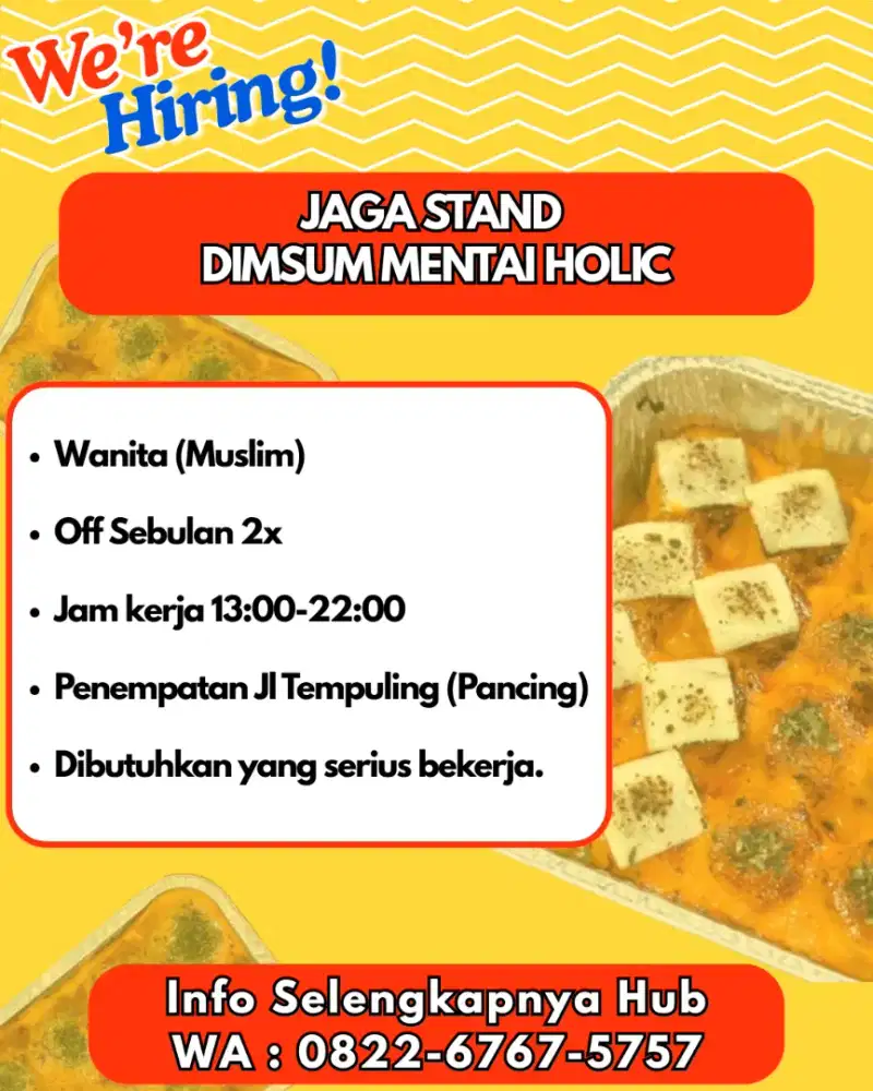 Jaga Stand Dimsum Mentai