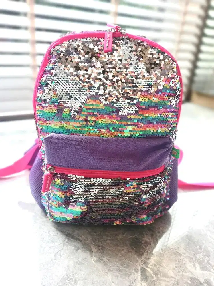 Full Sequin Backpack For Girls