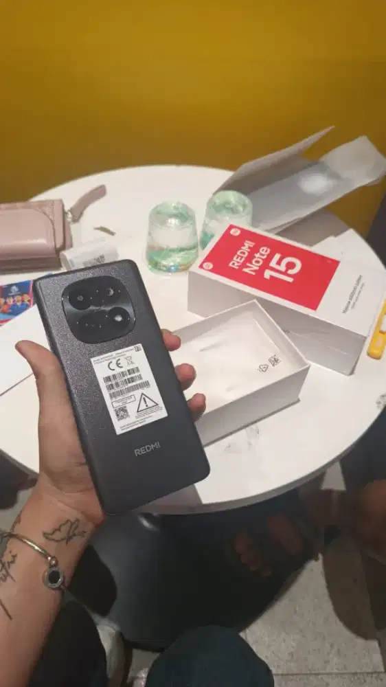 Redmi note 15 8/256 Nfc garansi 15bln