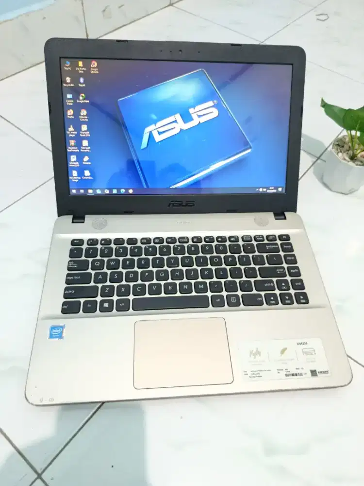 Laptop ASUS slim gen6 editing sperti baru