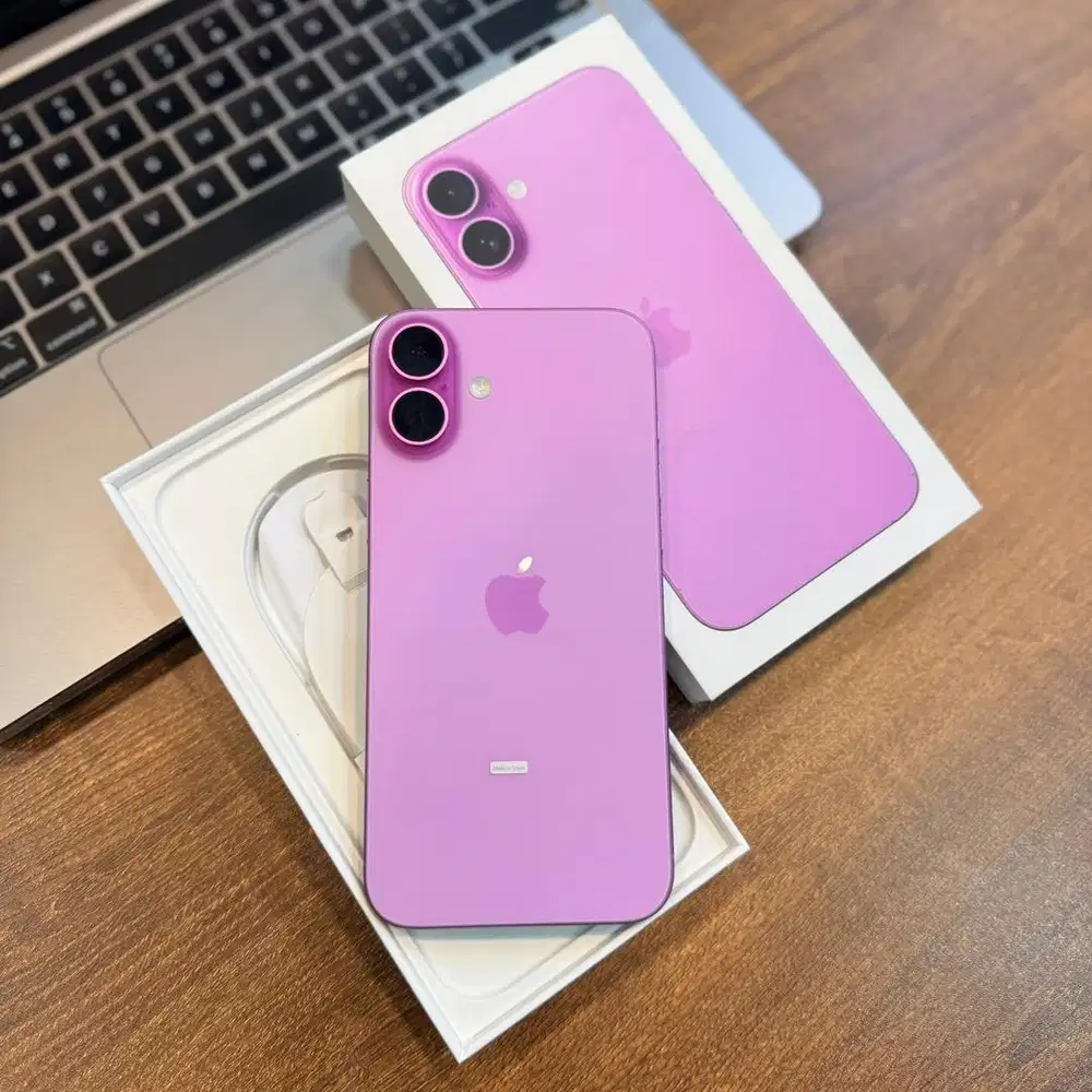 iPhone 16 Plus 128Gb Pink ibox bisa tukar tambah