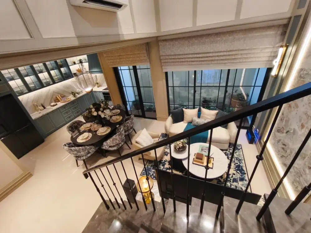 rumah cluster Bellefont classic Parisian dikawasan Spring Gading Serpong