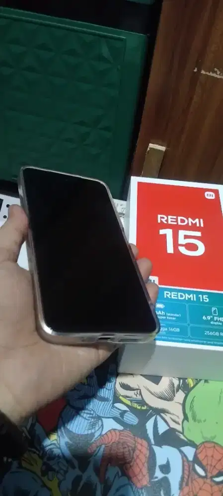 Redmi 15 ram 8+8/256gb