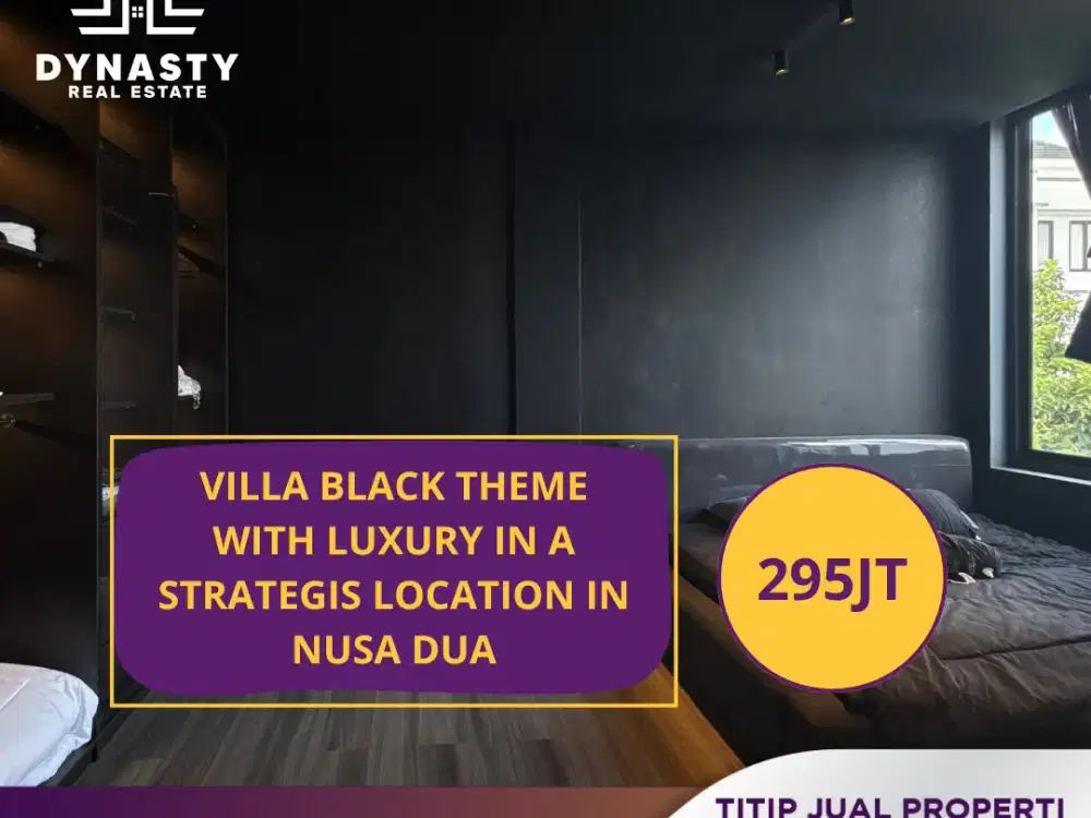 Disewakan Villa Monokrom Premium di Nusa Dua!