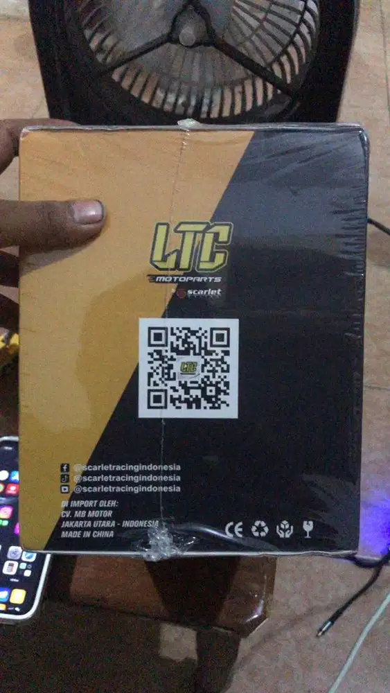 Headlamp Biled LTC/Scarlet Racing