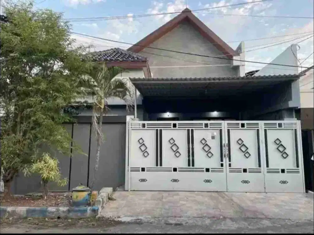 BARUK BARAT dekat MERR ‼ Rumah Lebar 10 Rungkut Row Jalan 3 Mobil