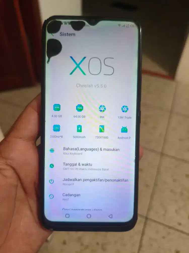 Infinix Hot 8 RAM 4GB ROM 64GB