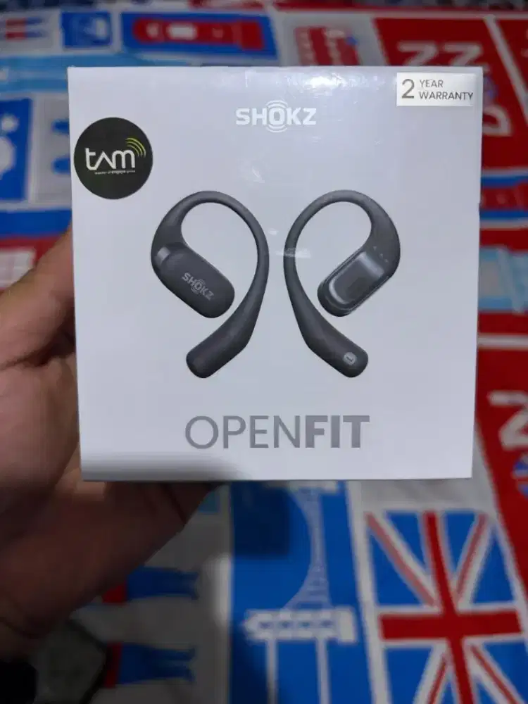 Shokz Openfit Black Baru