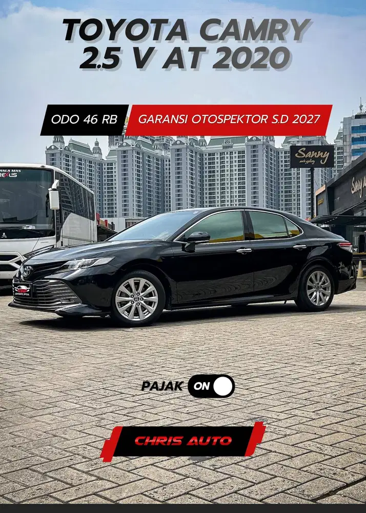 LOWODO!!! TOYOTA CAMRY 2.5 V AT (2020)