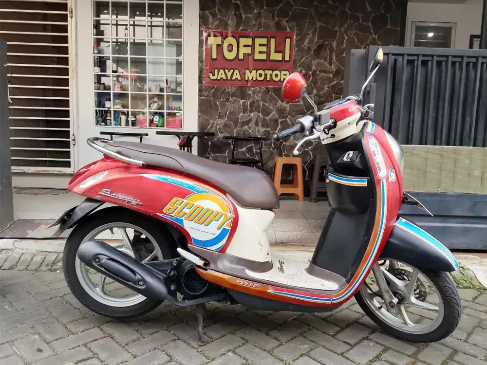 HONDA SCOOPY FI 2014 MURAH PROMO INJEKSI IRIT