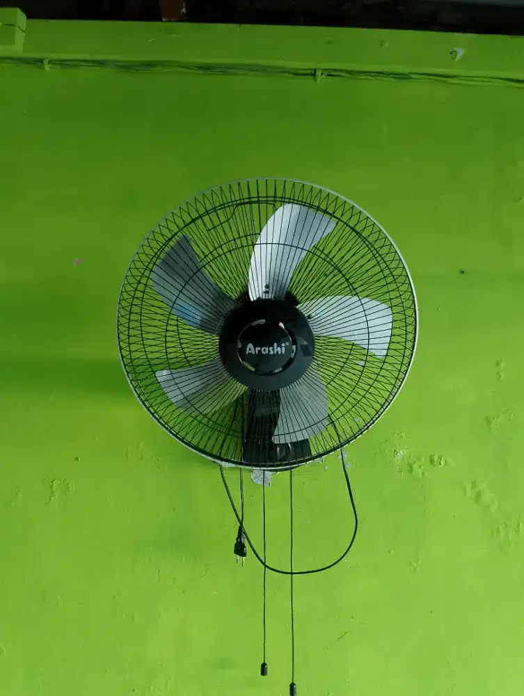 Kipas angin dinding merk Arashi 16 inch