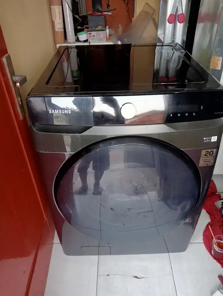 Di jual mesin cuci front loading Samsung inverter sdh plus dryer