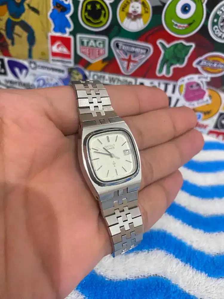 Seiko TV Shape Quartz Vintage 1980 Original