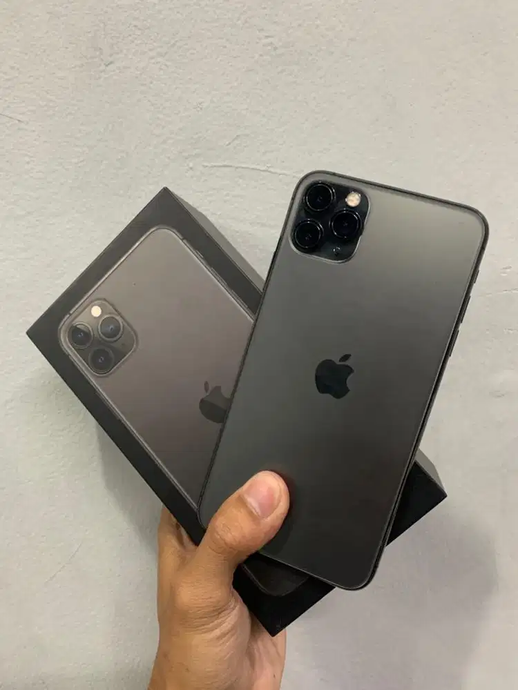 iphone 11 promax 256gb space grey resmi ibox