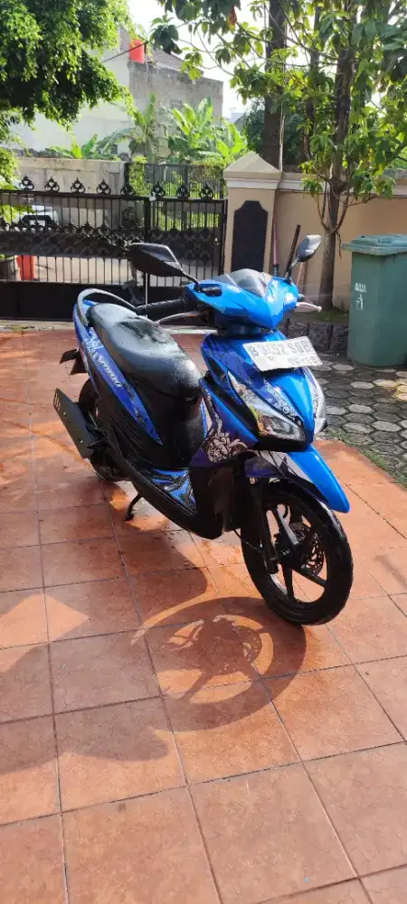 Motor Honda Vario 110 Fi 2014 agness biru