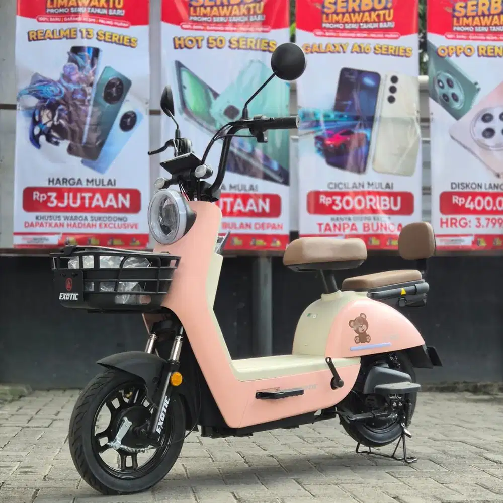 Sepeda Listrik Exotic Ev-928 Bisa COD Gratis Ongkir