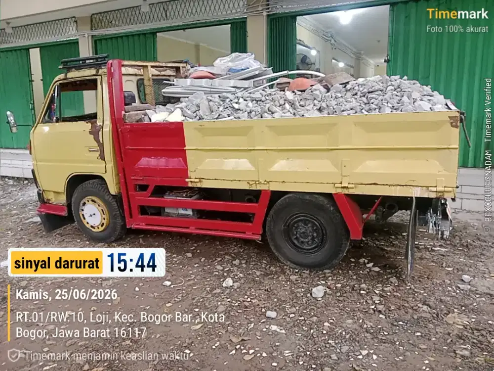 Jasa angkut/buang puing, sampah projek, pindahan rumah dll.