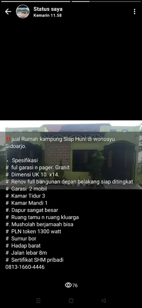 Rumah siap huni