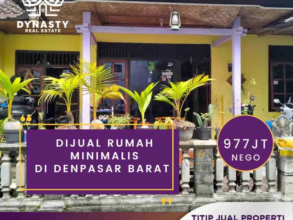 HIDDEN GEM PADANG SAMBIAN – RUMAH STRATEGIS DALAM PERUMAHAN, CUMA 977 JUTA!