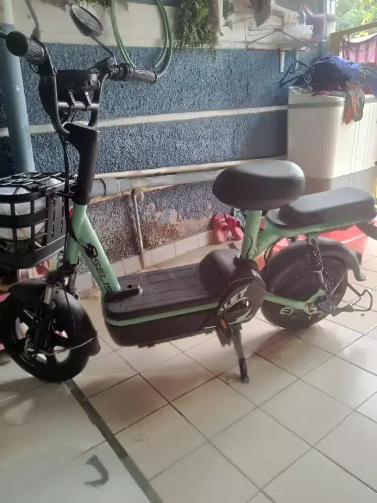 sepeda listrik minus pemakaian