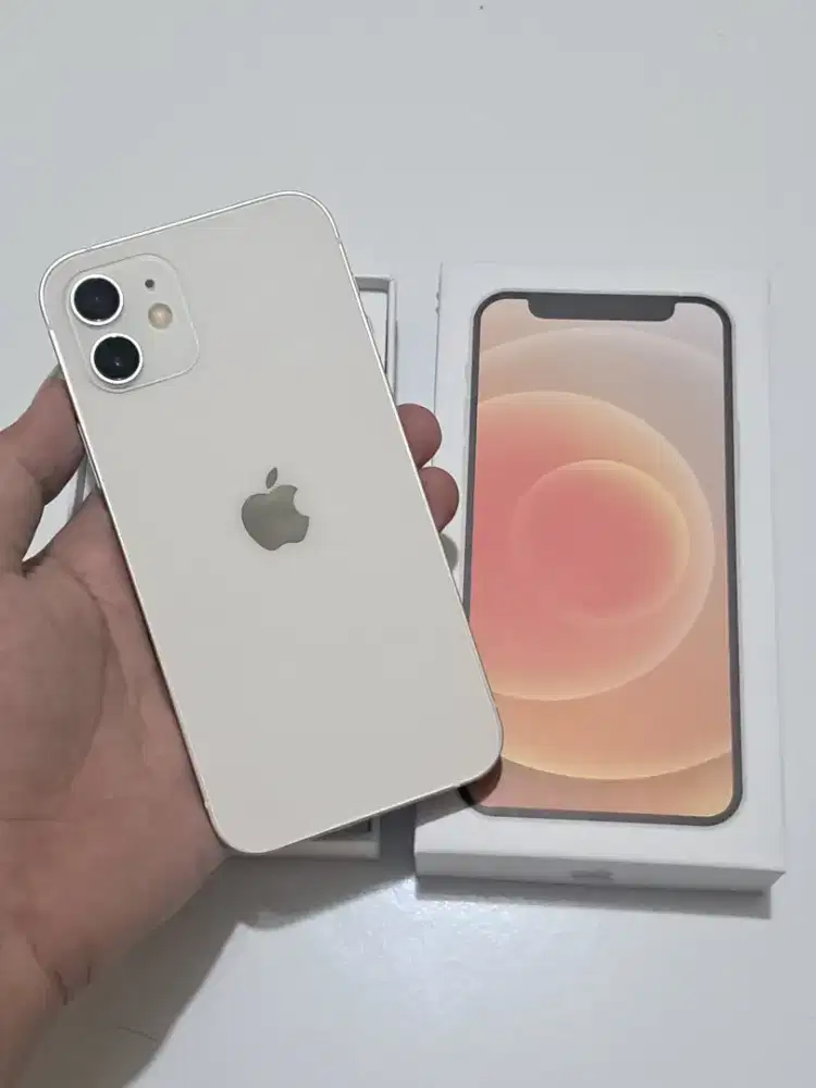 iPhone 12 64gb fullset mulus no minus