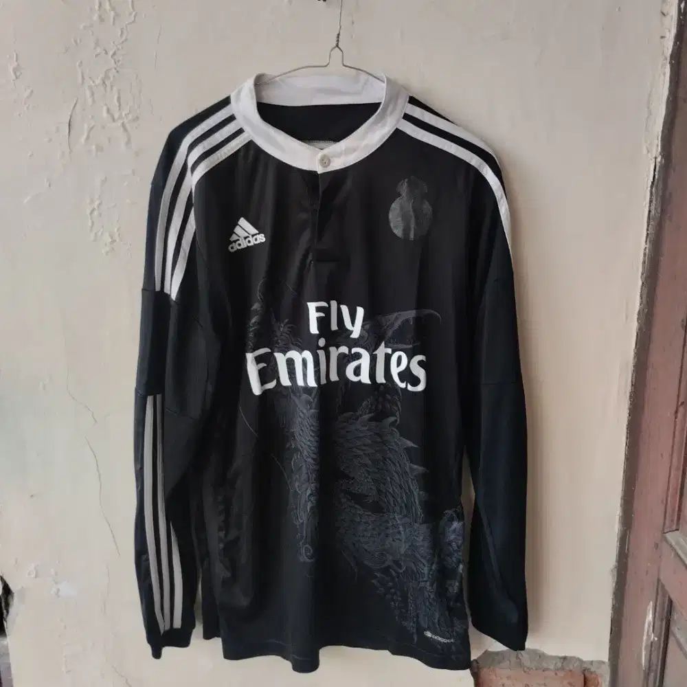 Jersey Real Madrid Away 2014-15 Retro Shirt Full Sleeves Original