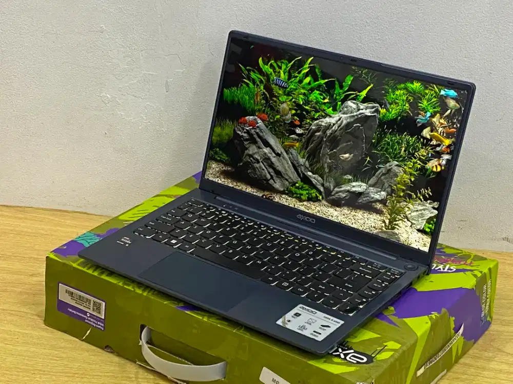 Axioo MyBook Hype 5 /Processor :AMD Ryzen 5 5500U/RAM 16GB SSD 512GB