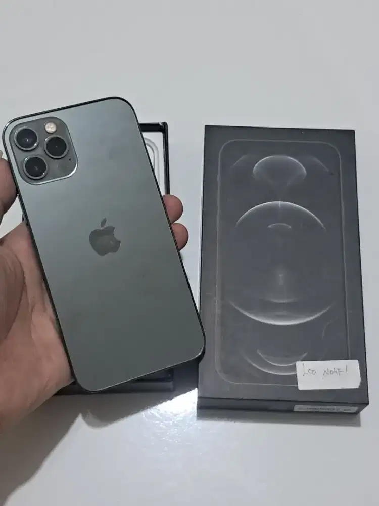 iPhone 12 pro 128gb fullset mulus no minus