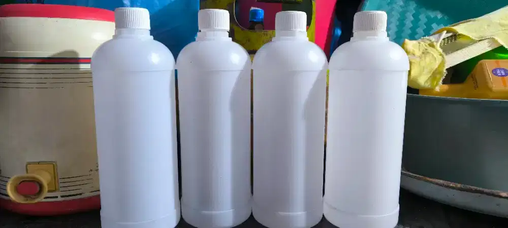 BOTOL PLASTIK + TUTUP 1 LITER