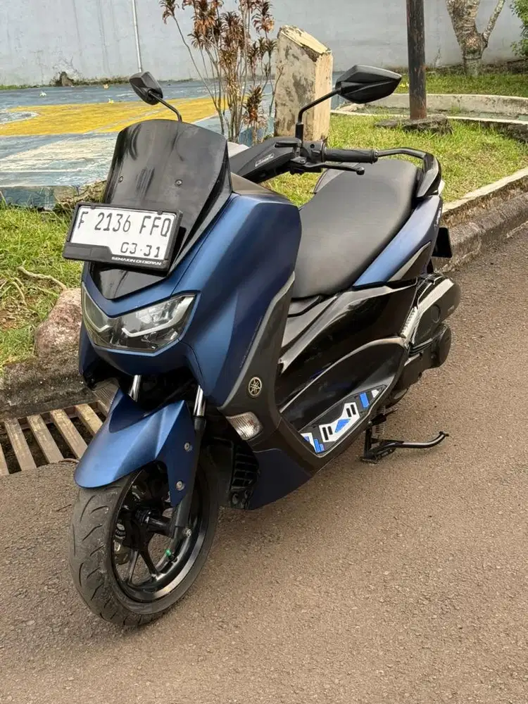 Yamaha Nmax 155 New Thn 2021 Blue Matte Mulus