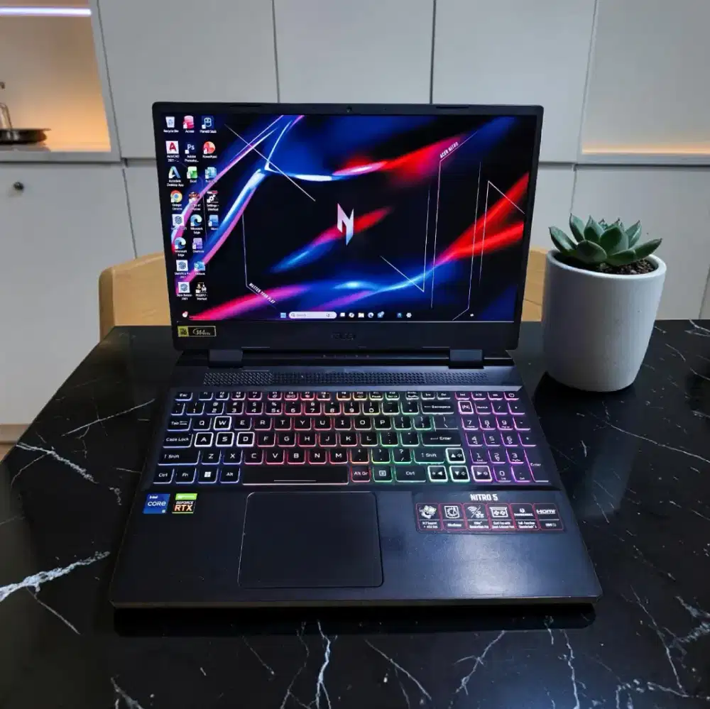 ACER NITRO 5-PRO AN515-58 RGB GEN 12 NVIDIA RTX 3050