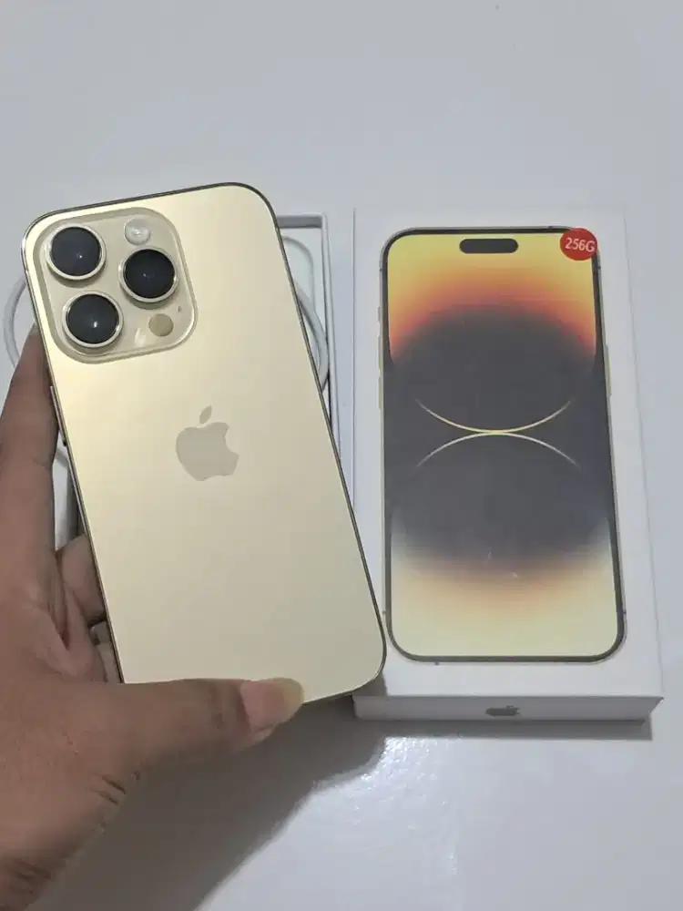 iPhone 14 pro 256gb fullset mulus no minus