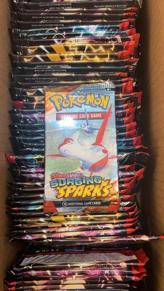 Pokemon TCG Scarlet Violet Surging Sparks Booster Pack Loose English