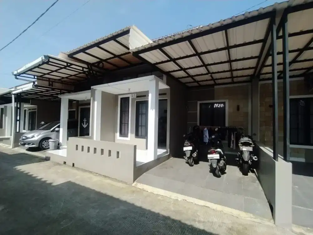 RUMAH MURAH DEPOK DALAM CLUSTER 1KM AN KE STASIUN CITAYAM, AKSES LEBAR, BEBAS BANJIR